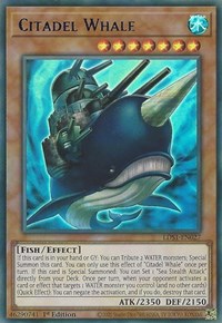 Citadel Whale (Blue) [LDS1-EN027] Ultra Rare | Gear Gaming Bentonville