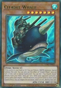 Citadel Whale (Green) [LDS1-EN027] Ultra Rare | Gear Gaming Bentonville