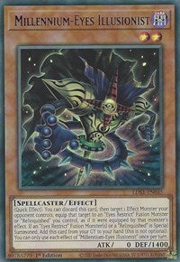 Millennium-Eyes Illusionist (Purple) [LDS1-EN045] Ultra Rare | Gear Gaming Bentonville