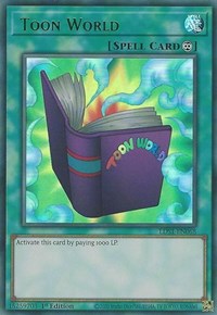 Toon World (Green) [LDS1-EN068] Ultra Rare | Gear Gaming Bentonville