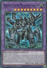 Ancient Gear Megaton Golem (Blue) [LDS1-EN088] Ultra Rare | Gear Gaming Bentonville