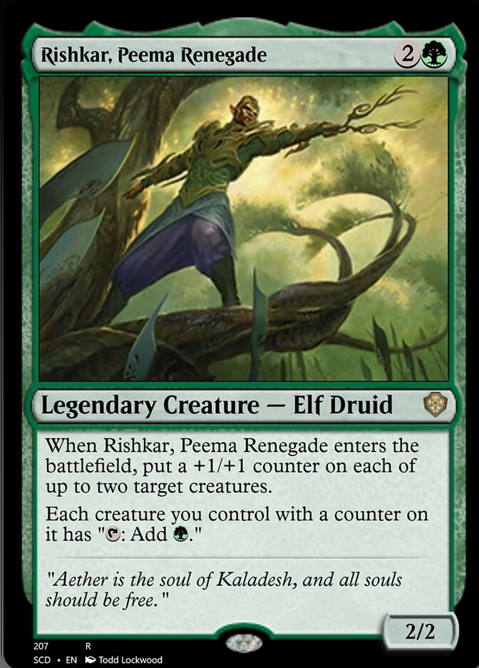 Rishkar, Peema Renegade [Starter Commander Decks] | Gear Gaming Bentonville