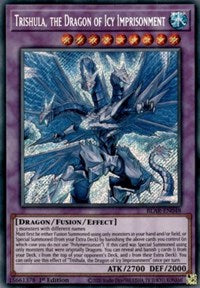 Trishula, the Dragon of Icy Imprisonment [BLAR-EN048] Secret Rare | Gear Gaming Bentonville