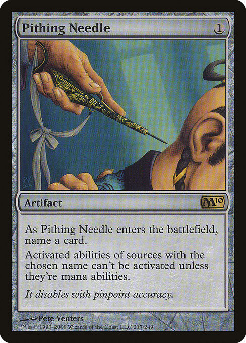 Pithing Needle [Magic 2010 (M10)] | Gear Gaming Bentonville