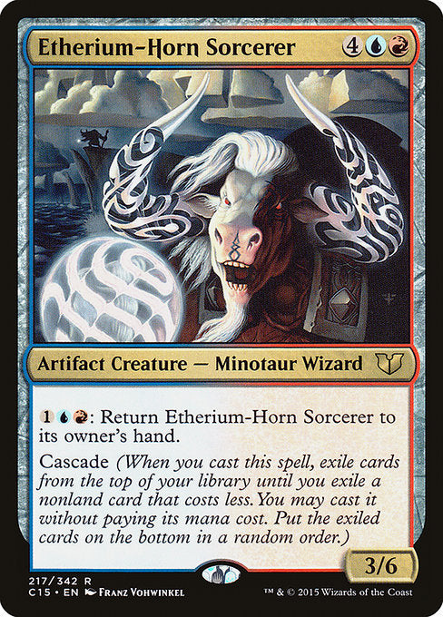 Etherium-Horn Sorcerer [Commander 2015] | Gear Gaming Bentonville