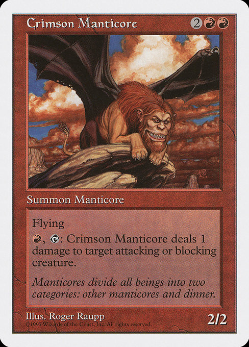 Crimson Manticore [Fifth Edition] | Gear Gaming Bentonville