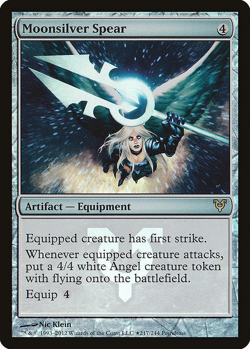 Moonsilver Spear [Prerelease Cards] | Gear Gaming Bentonville