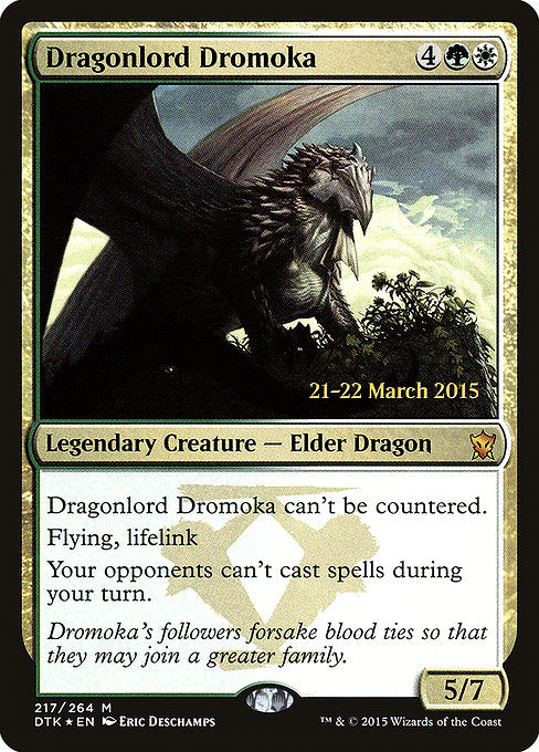 Dragonlord Dromoka [Prerelease Cards] | Gear Gaming Bentonville