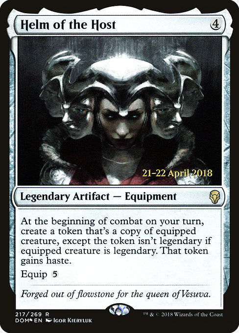 Helm of the Host [Prerelease Cards] | Gear Gaming Bentonville