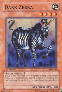 Dark Zebra [Magic Ruler] [MRL-084] | Gear Gaming Bentonville