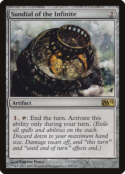 Sundial of the Infinite [Magic 2012 (M12)] | Gear Gaming Bentonville