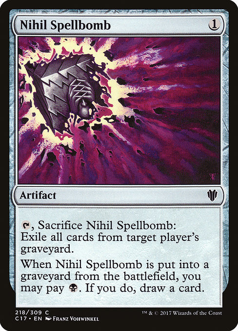 Nihil Spellbomb [Commander 2017] | Gear Gaming Bentonville