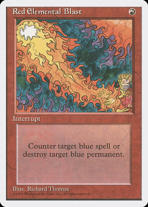 Red Elemental Blast [Fourth Edition] | Gear Gaming Bentonville