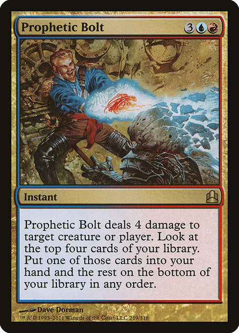 Prophetic Bolt [Commander] | Gear Gaming Bentonville