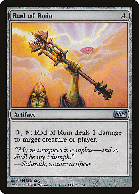 Rod of Ruin [Magic 2010 (M10)] | Gear Gaming Bentonville