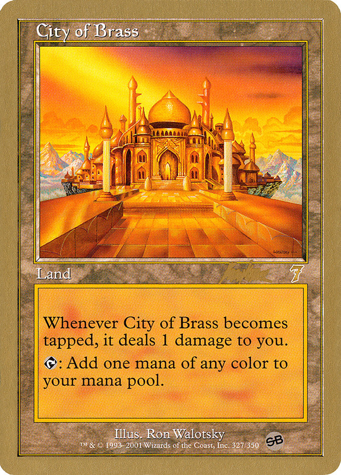 City of Brass (Brian Kibler) (SB) [World Championship Decks 2002] | Gear Gaming Bentonville