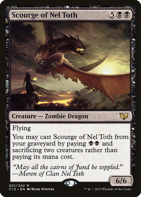 Scourge of Nel Toth [Commander 2015] | Gear Gaming Bentonville