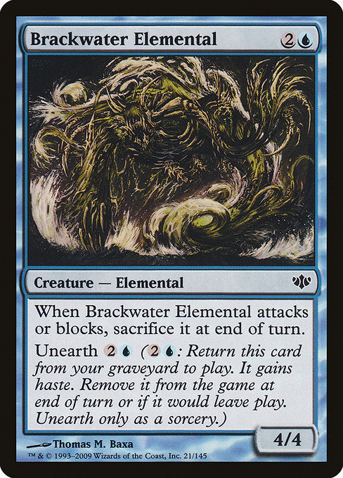 Brackwater Elemental [Conflux] | Gear Gaming Bentonville