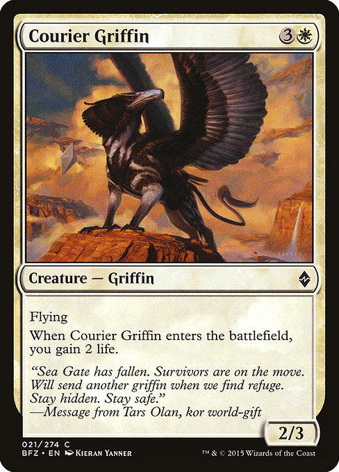 Courier Griffin [Battle for Zendikar] | Gear Gaming Bentonville