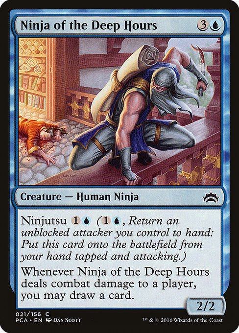 Ninja of the Deep Hours [Planechase Anthology] | Gear Gaming Bentonville