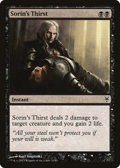 Sorin's Thirst [Duel Decks: Sorin vs. Tibalt] | Gear Gaming Bentonville