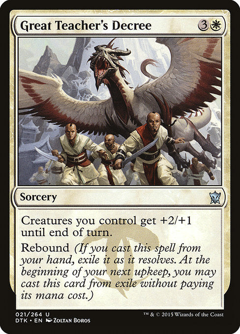 Great Teacher's Decree [Dragons of Tarkir] | Gear Gaming Bentonville