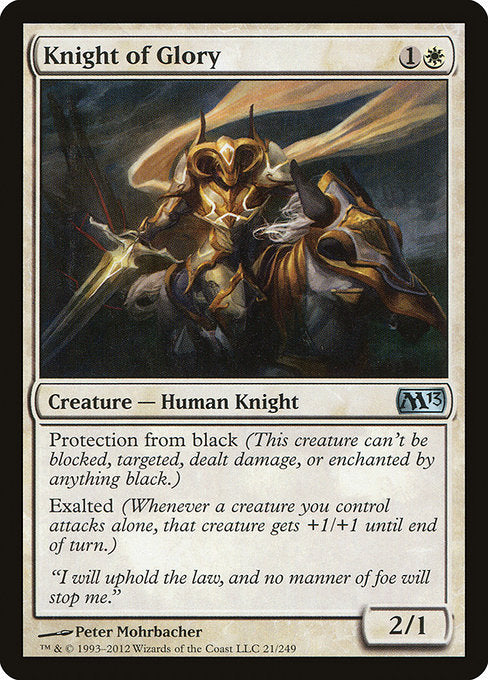 Knight of Glory [Magic 2013 (M13)] | Gear Gaming Bentonville