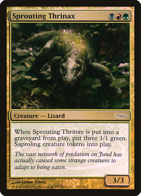 Sprouting Thrinax [WPN & Gateway Promos] | Gear Gaming Bentonville