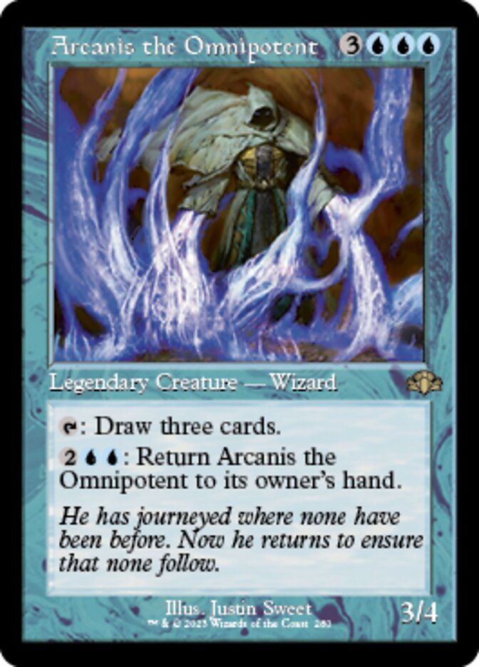 Arcanis the Omnipotent (Retro) [Dominaria Remastered] | Gear Gaming Bentonville