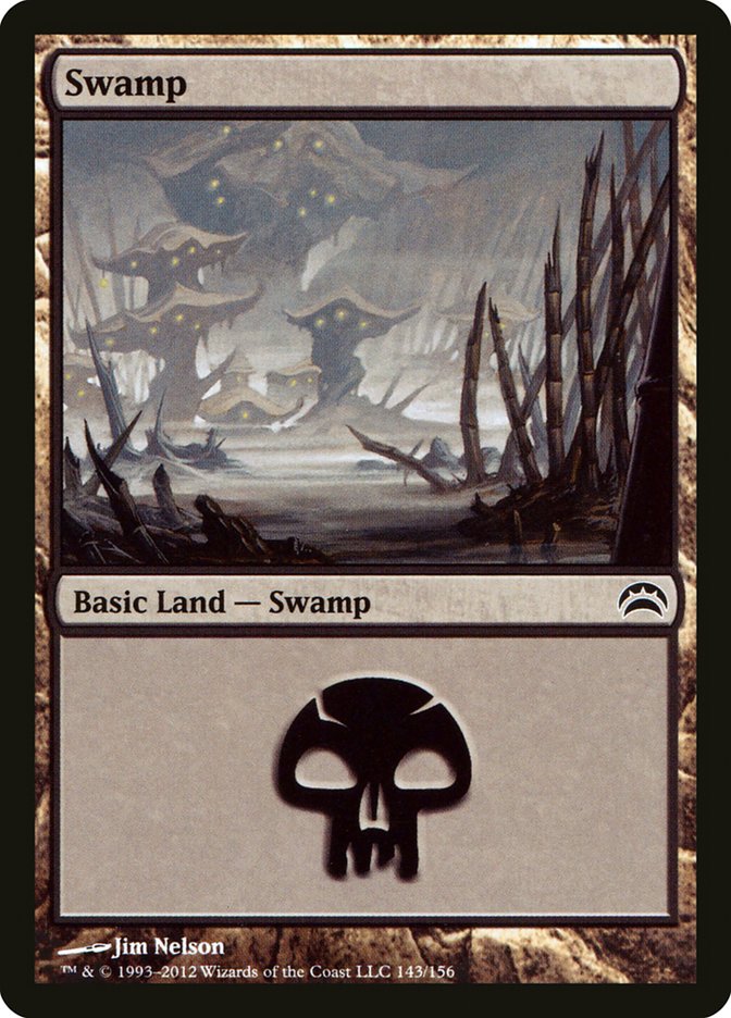 Swamp (143) [Planechase 2012] | Gear Gaming Bentonville