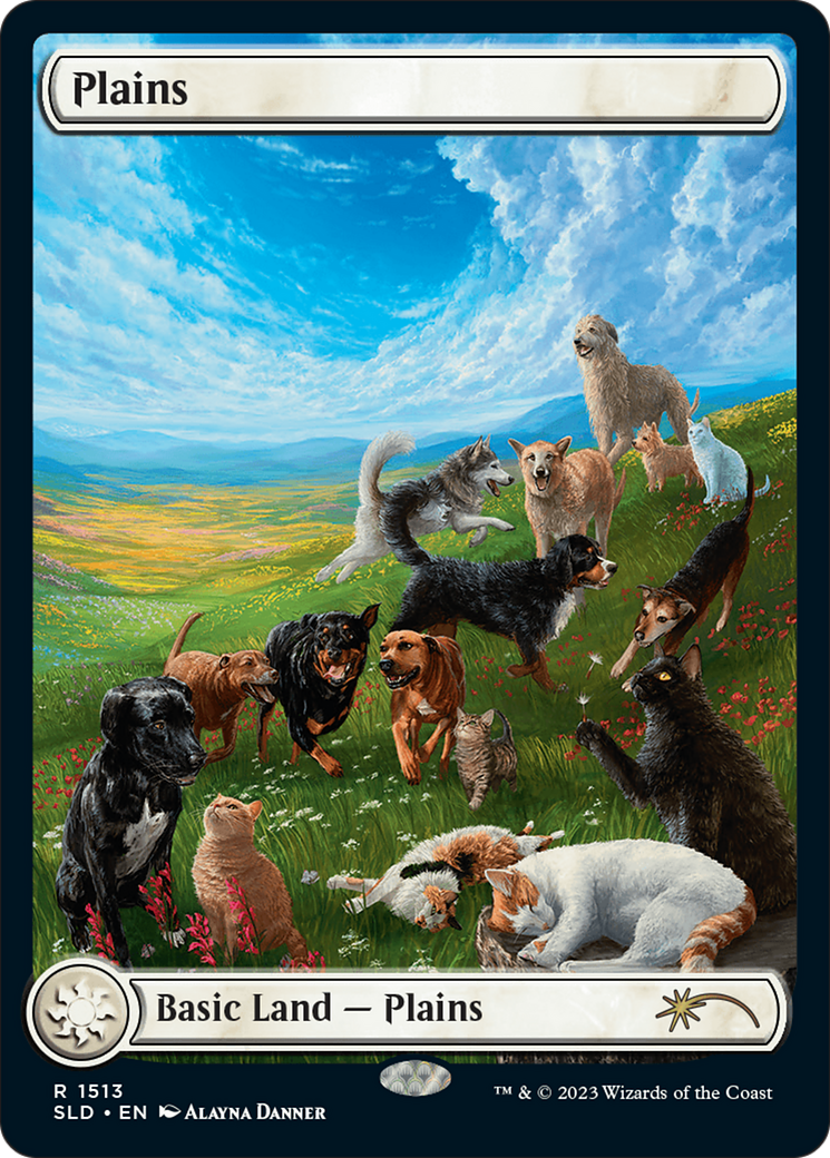 Plains (1513) [Secret Lair Commander Deck: Raining Cats and Dogs] | Gear Gaming Bentonville