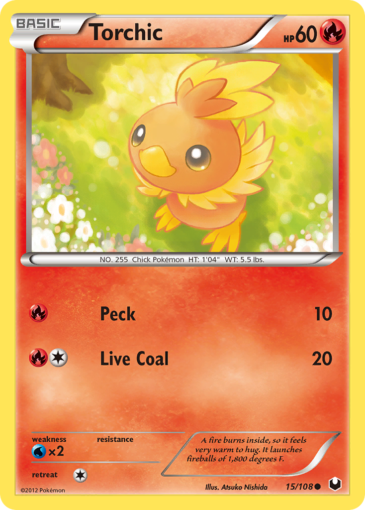 Torchic (15/108) [Black & White: Dark Explorers] | Gear Gaming Bentonville