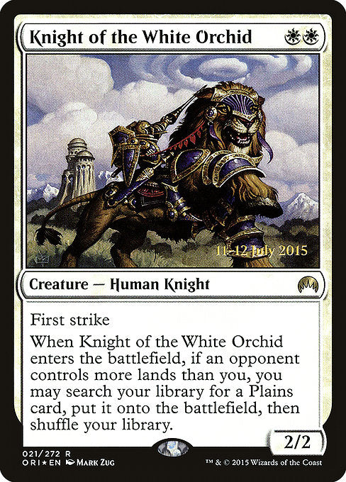 Knight of the White Orchid [Prerelease Cards] | Gear Gaming Bentonville