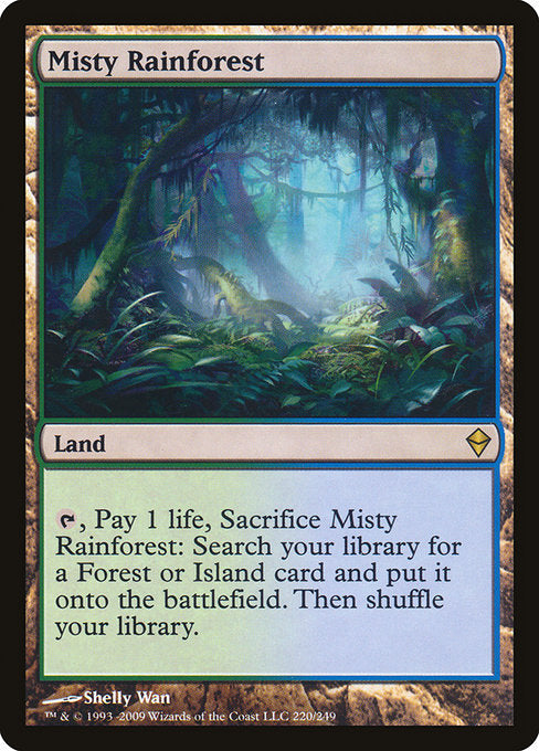 Misty Rainforest [Zendikar] | Gear Gaming Bentonville