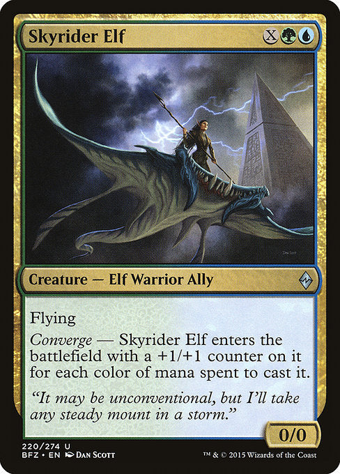 Skyrider Elf [Battle for Zendikar] | Gear Gaming Bentonville