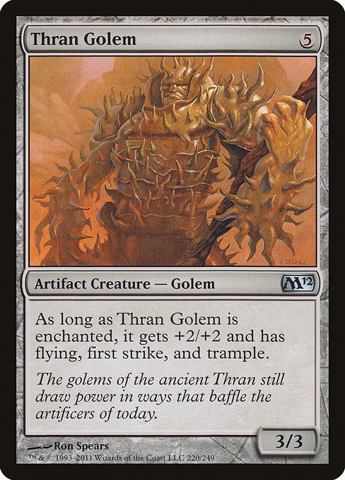 Thran Golem [Magic 2012 (M12)] | Gear Gaming Bentonville