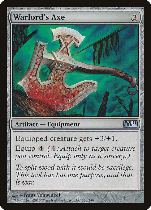 Warlord's Axe [Magic 2011 (M11)] | Gear Gaming Bentonville