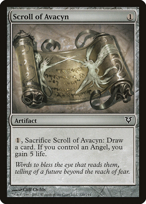 Scroll of Avacyn [Avacyn Restored] | Gear Gaming Bentonville