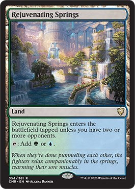 Rejuvenating Springs [Commander Legends] | Gear Gaming Bentonville