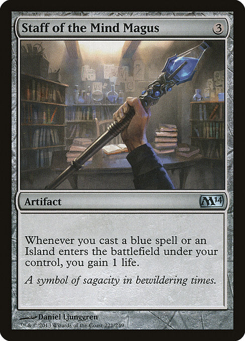 Staff of the Mind Magus [Magic 2014 (M14)] | Gear Gaming Bentonville