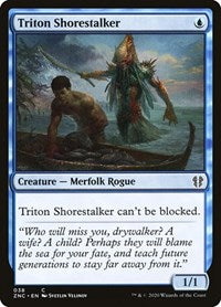 Triton Shorestalker [Zendikar Rising Commander] | Gear Gaming Bentonville