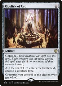 Obelisk of Urd [Zendikar Rising Commander] | Gear Gaming Bentonville