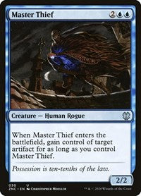 Master Thief [Zendikar Rising Commander] | Gear Gaming Bentonville