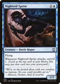 Nightveil Sprite [Zendikar Rising Commander] | Gear Gaming Bentonville