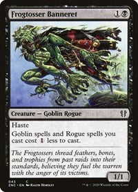 Frogtosser Banneret [Zendikar Rising Commander] | Gear Gaming Bentonville