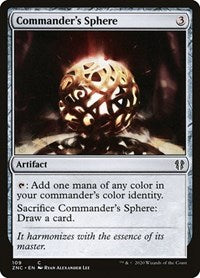 Commander's Sphere [Zendikar Rising Commander] | Gear Gaming Bentonville