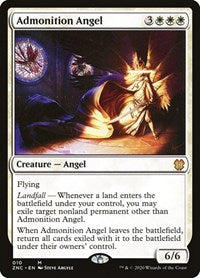 Admonition Angel [Zendikar Rising Commander] | Gear Gaming Bentonville