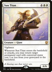 Sun Titan [Zendikar Rising Commander] | Gear Gaming Bentonville