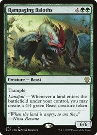 Rampaging Baloths [Zendikar Rising Commander] | Gear Gaming Bentonville