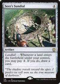 Seer's Sundial [Zendikar Rising Commander] | Gear Gaming Bentonville